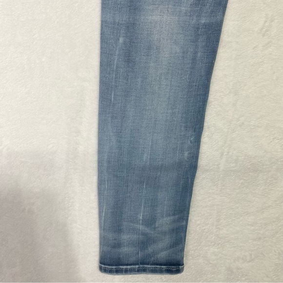Rock Revival Women’s Vivian Cuffed Skinny Blue Jeans Size 27 - Picture 13 of 16